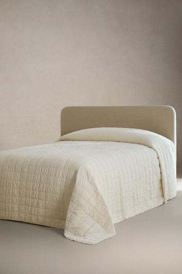 ÉDREDON COTON DÉLAVÉ (180 FILS) - Blanc cassé de Zara - Image 1