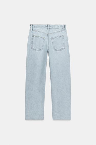 JEAN Z1975 SLIM TAILLE HAUTE - Bleu clair de Zara - Image 10