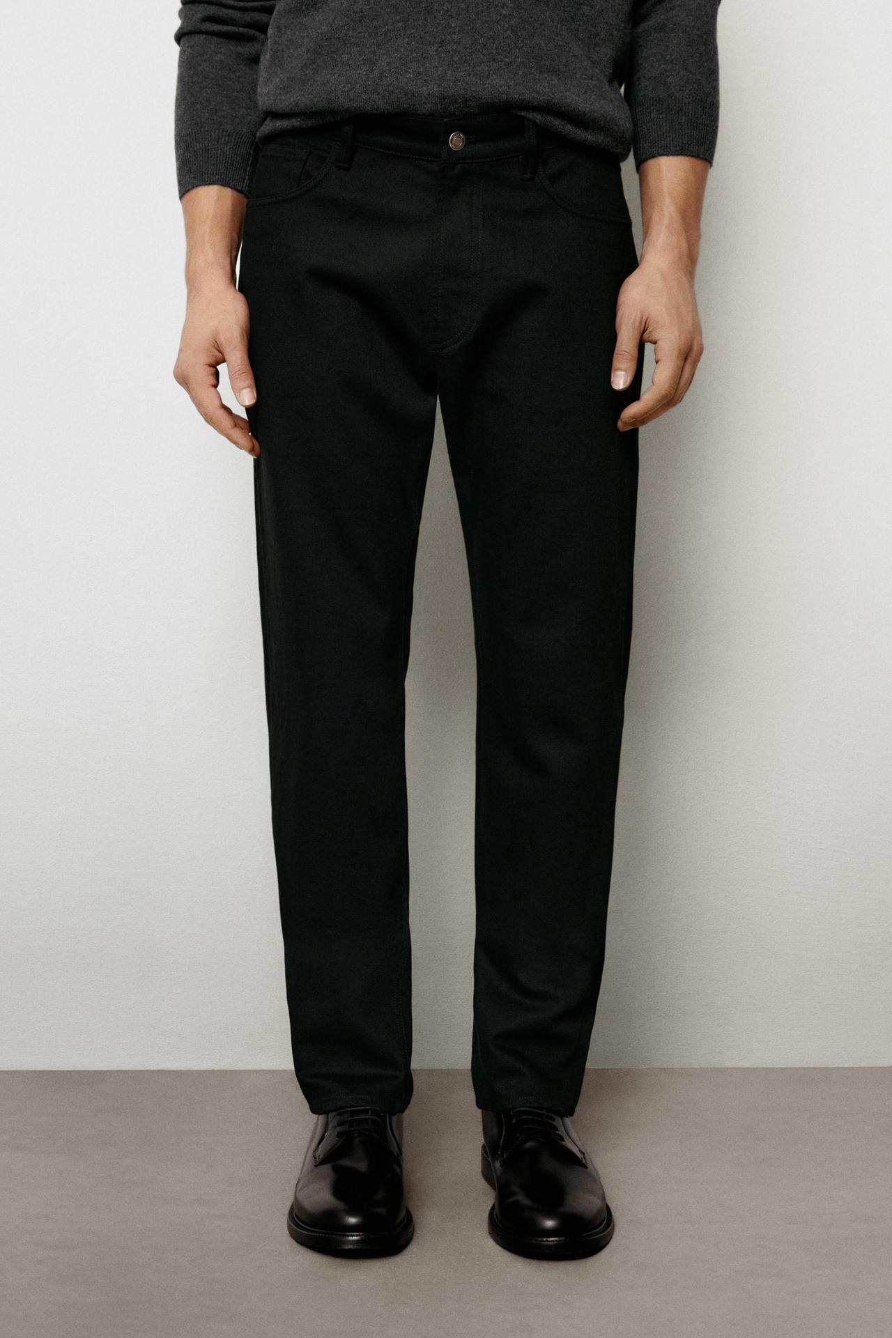 Slim fit jeans — Black