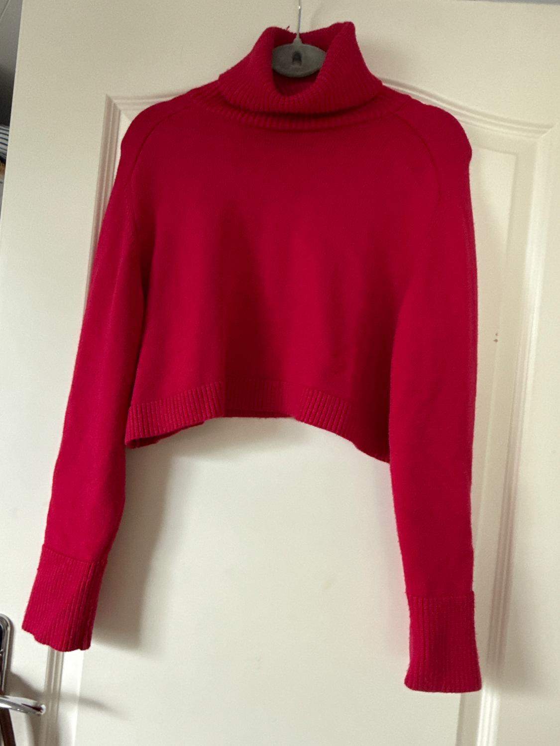 HIGH NECK KNIT SWEATER - Image 2