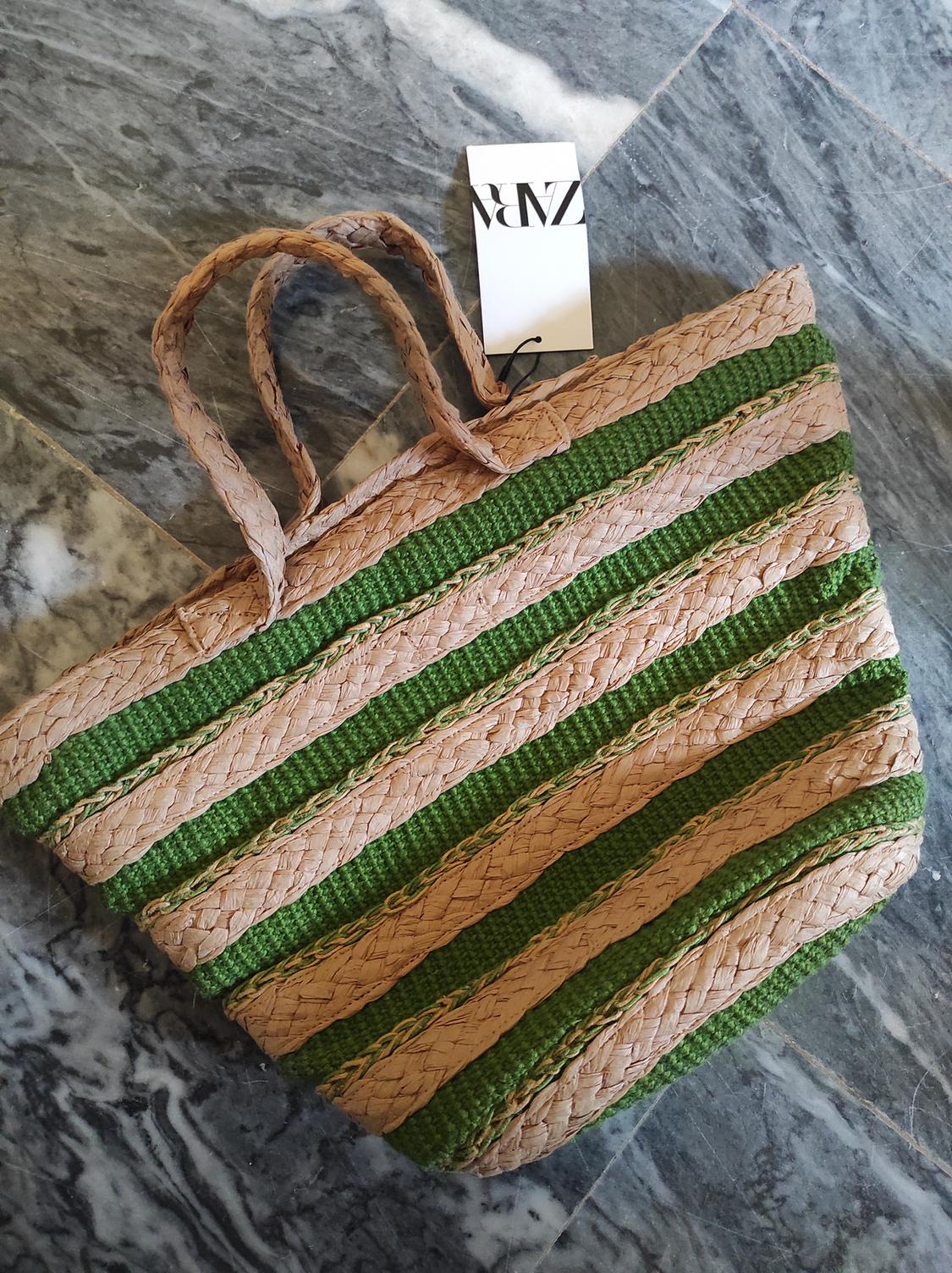 STRIPED TOTE BAG - Image 7