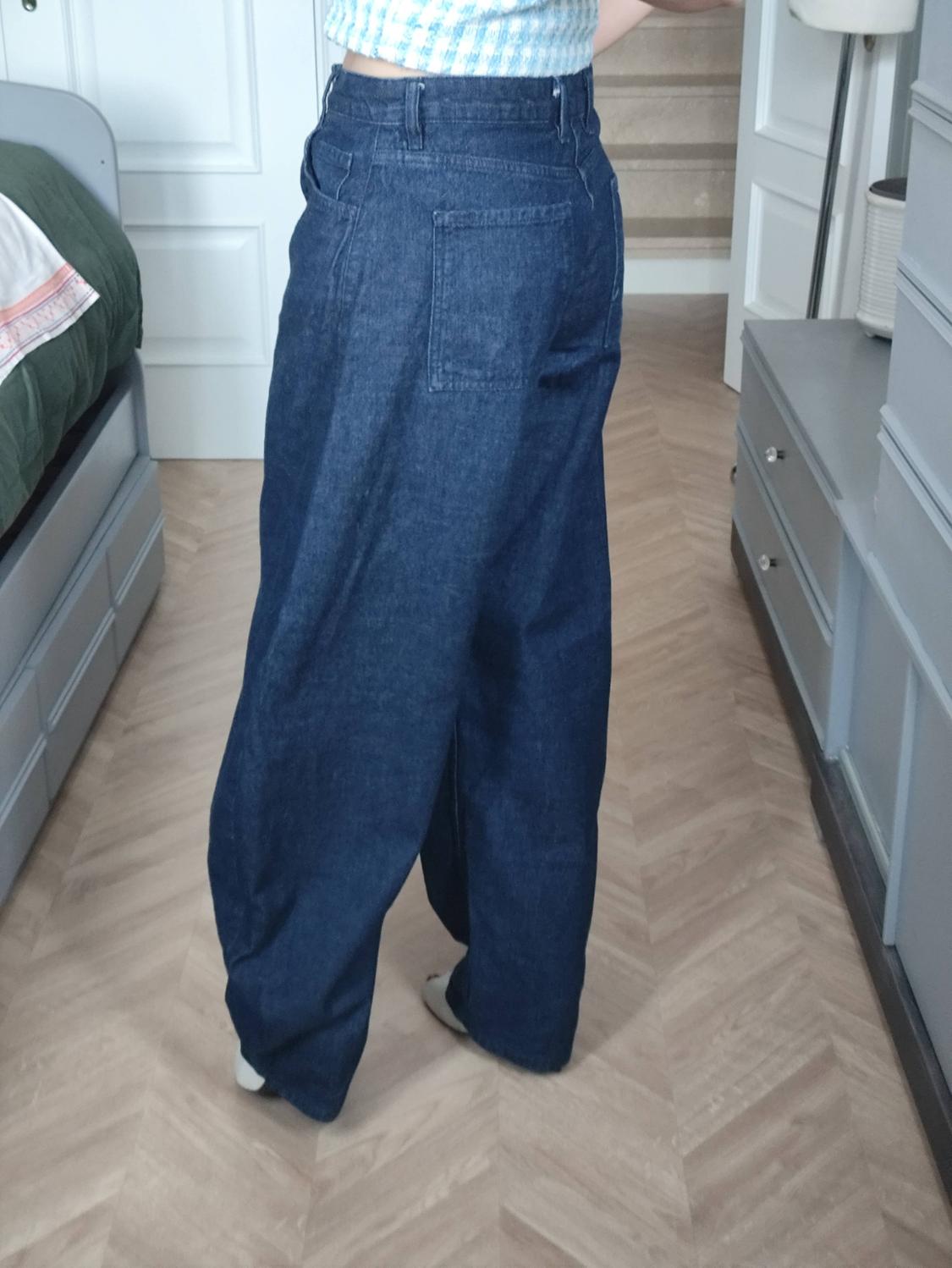 ZW COLLECTION MID-RISE BALLOON JEANS - Image 3