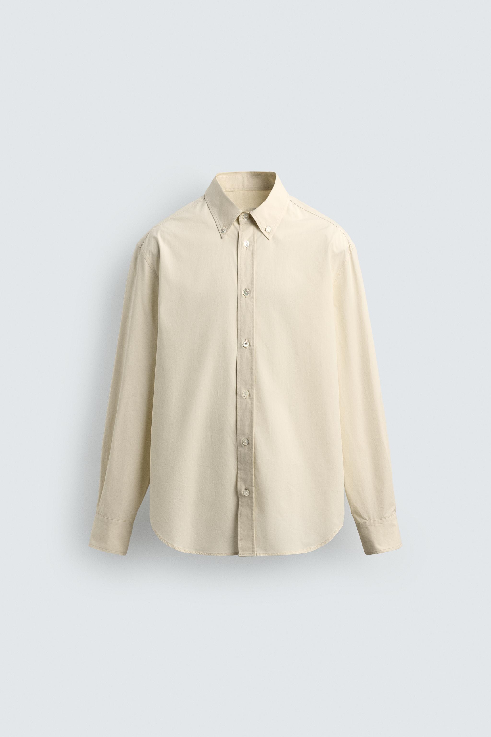 REGULAR FIT POPLIN SHIRT