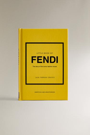 LIBRO THE LITTLE BOOK OF FENDI - Amarillo de Zara