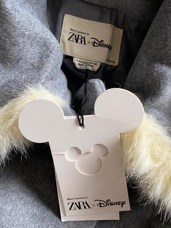 FAUX FUR TRIM JACKET HARRY LAMBERT FOR ZARA X DISNEY - Image 3