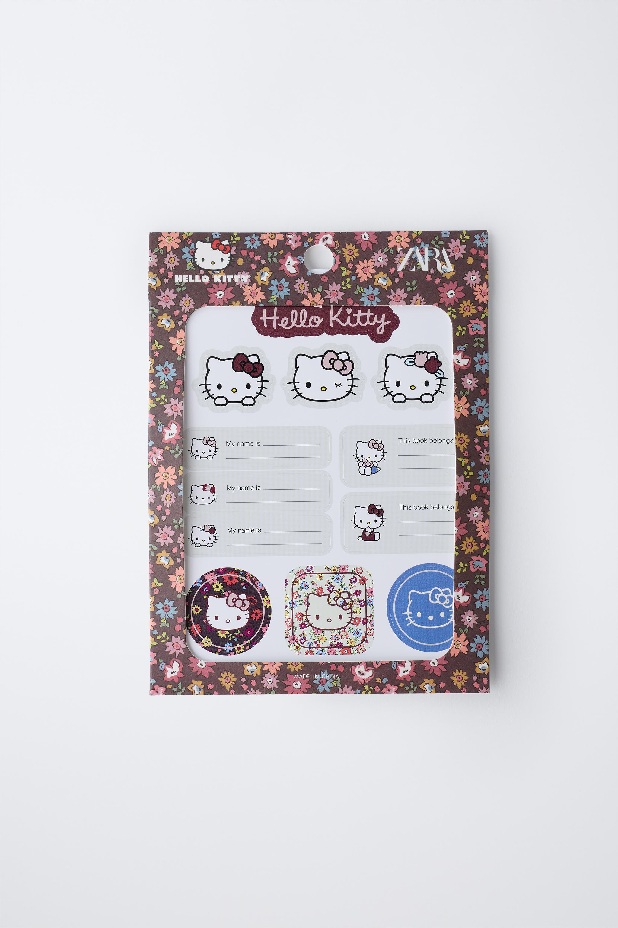24-PACK OF HELLO KITTY © SANRIO NAME STICKERS