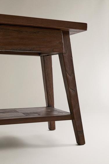 LITTLE WOODEN TABLE - Dark brown by Zara - Image 4