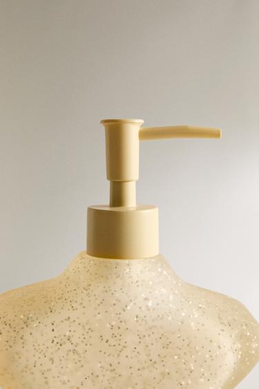 DISTRIBUTEUR DE SAVON ENFANT ÉTOILE PAILLETÉE - Jaune de Zara - Image 1