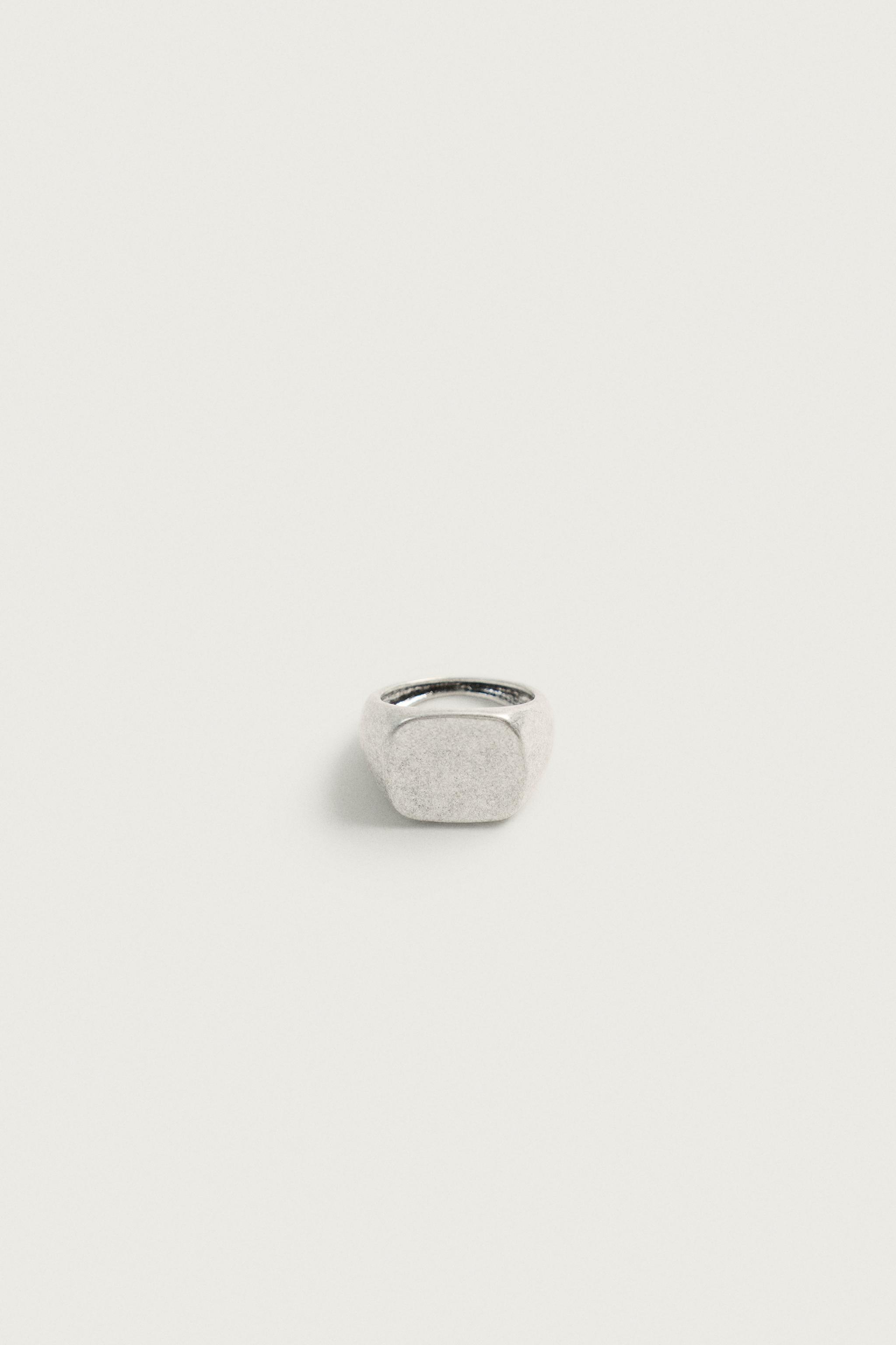 METAL SIGNET RING