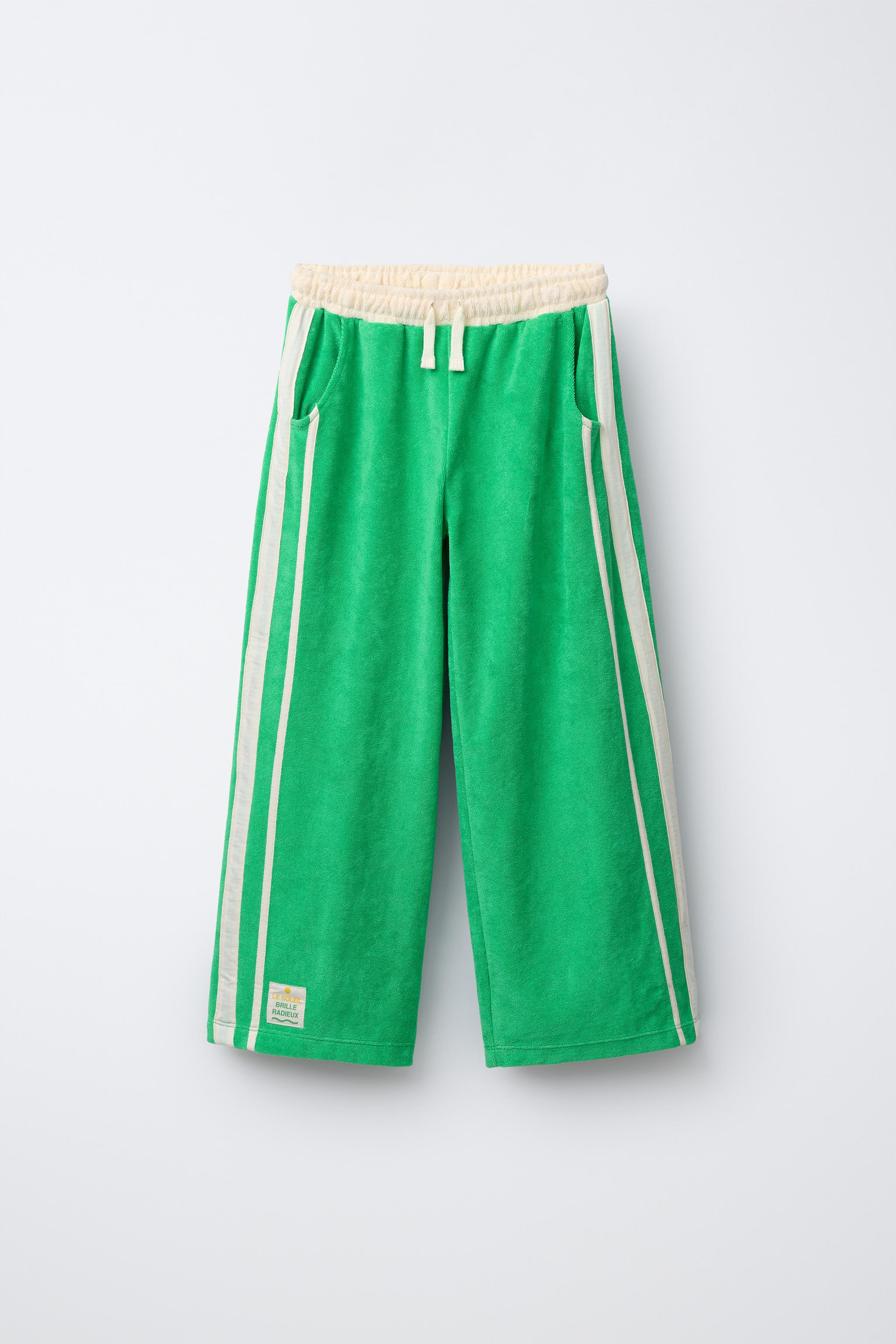 PANTALON WIDE LEG EFFET SERVIETTE