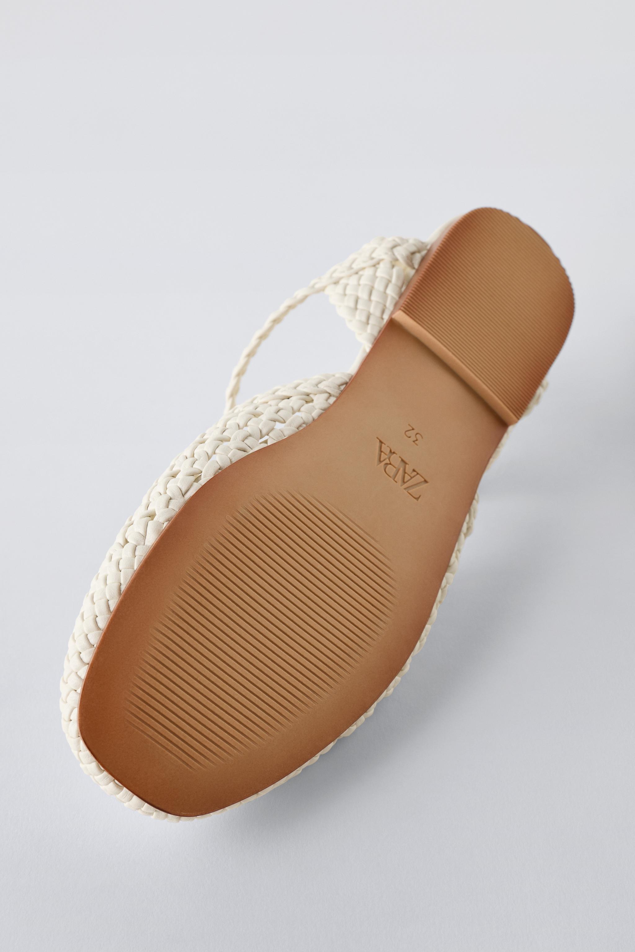 WOVEN SLINGBACK SHOES - Main Image