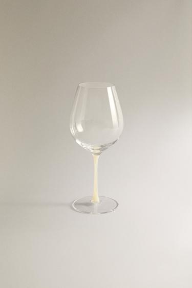 Zaras FÄRGAT BOROSILIKATGLAS - Gul - Bild 0