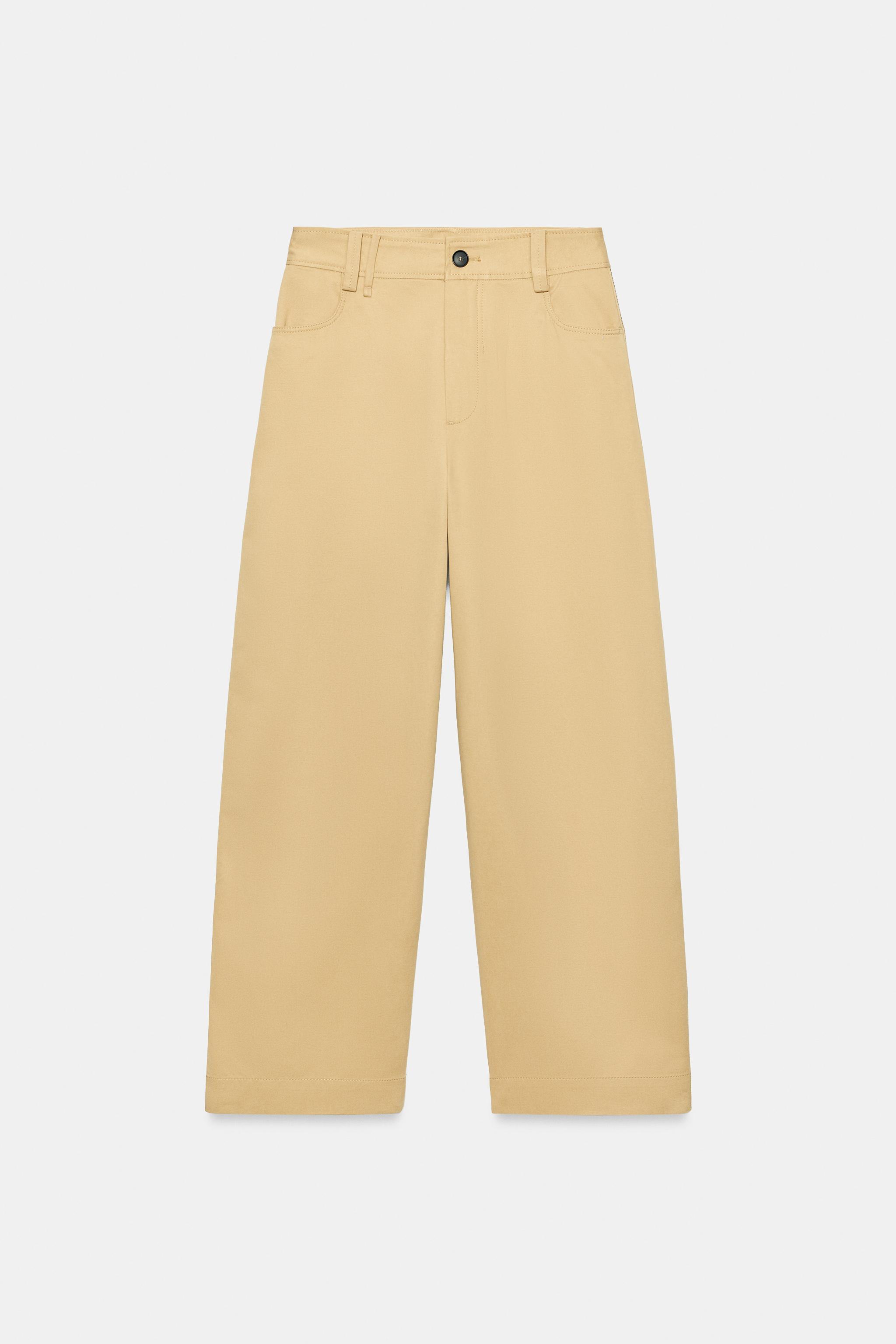 ZW COLLECTION BAGGY PANTS WITH SIDE STRIPE