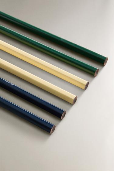 SET OF TENNIS PENCILS (SET OF 6) - Blue green by Zara - Image 3
