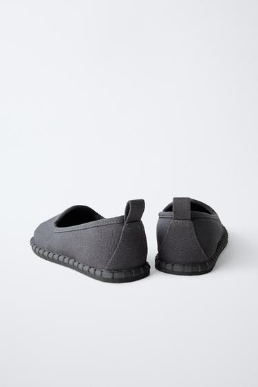 SLIPPER CANVAS LIMITED EDITION - Gris de Zara - Image 4