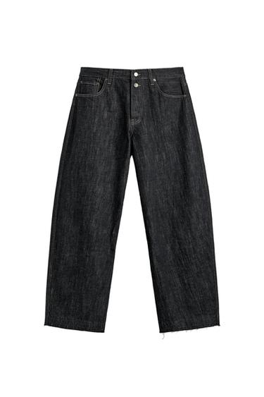 BALLOON FIT EMBROIDERED JEANS SAMUEL DE SABOIA X ZARA - Blue by Zara