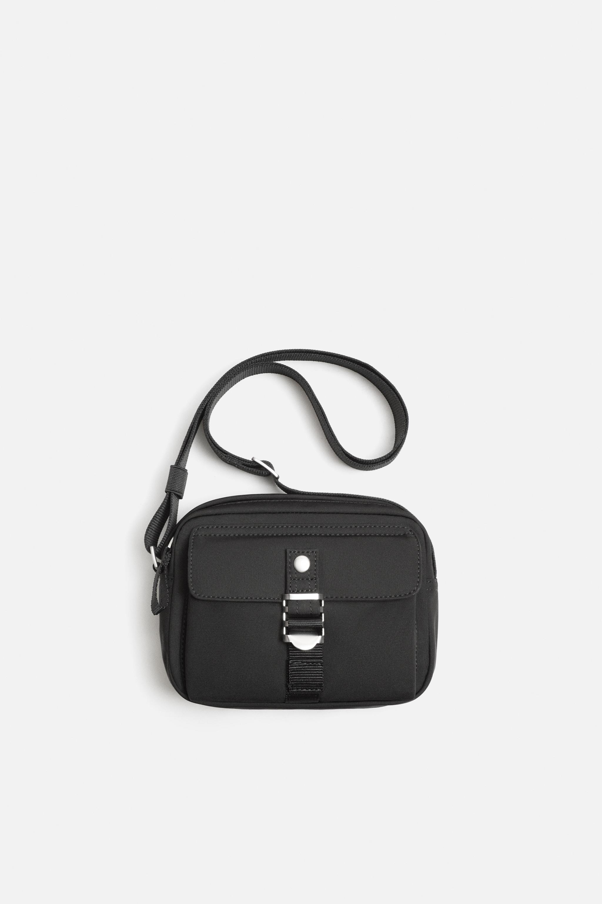 Bolso bandolera hombre zara sale