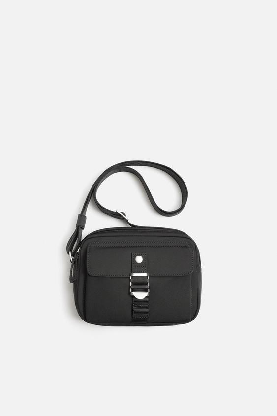 TECHNICAL CROSSBODY BAG Black ZARA Ireland
