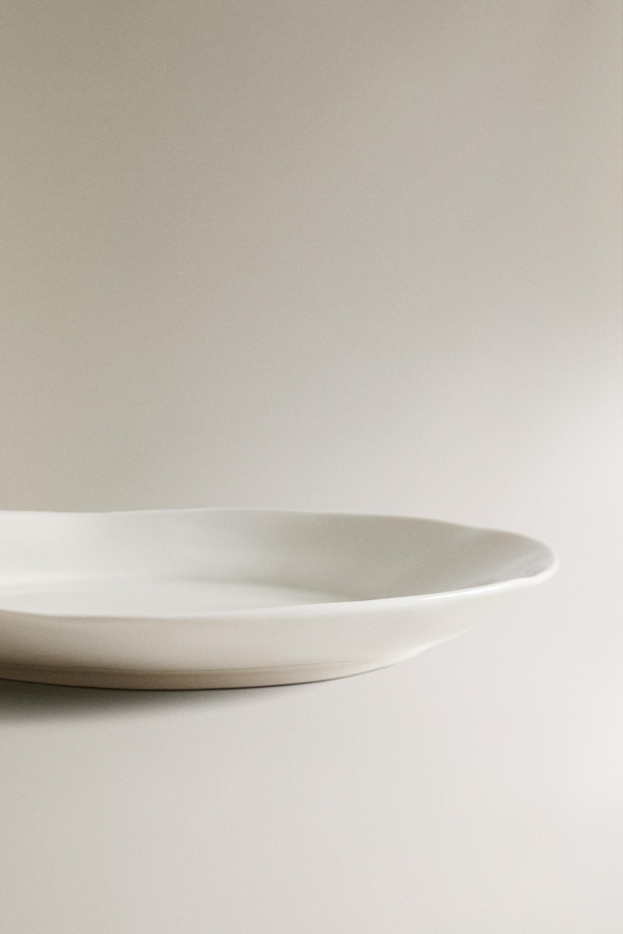 ASSIETTE PLATE PORCELAINE FLORALE