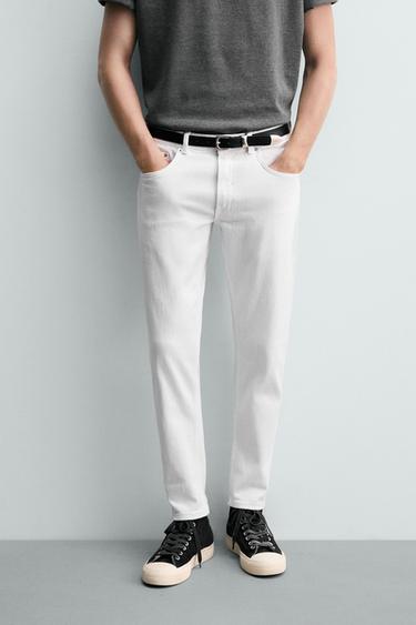 JEANS SKINNY FIT - Branco de Zara