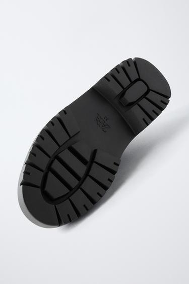 BOTTINES CHAUSSETTES WATER REPELLENT - Noir de Zara - Image 6