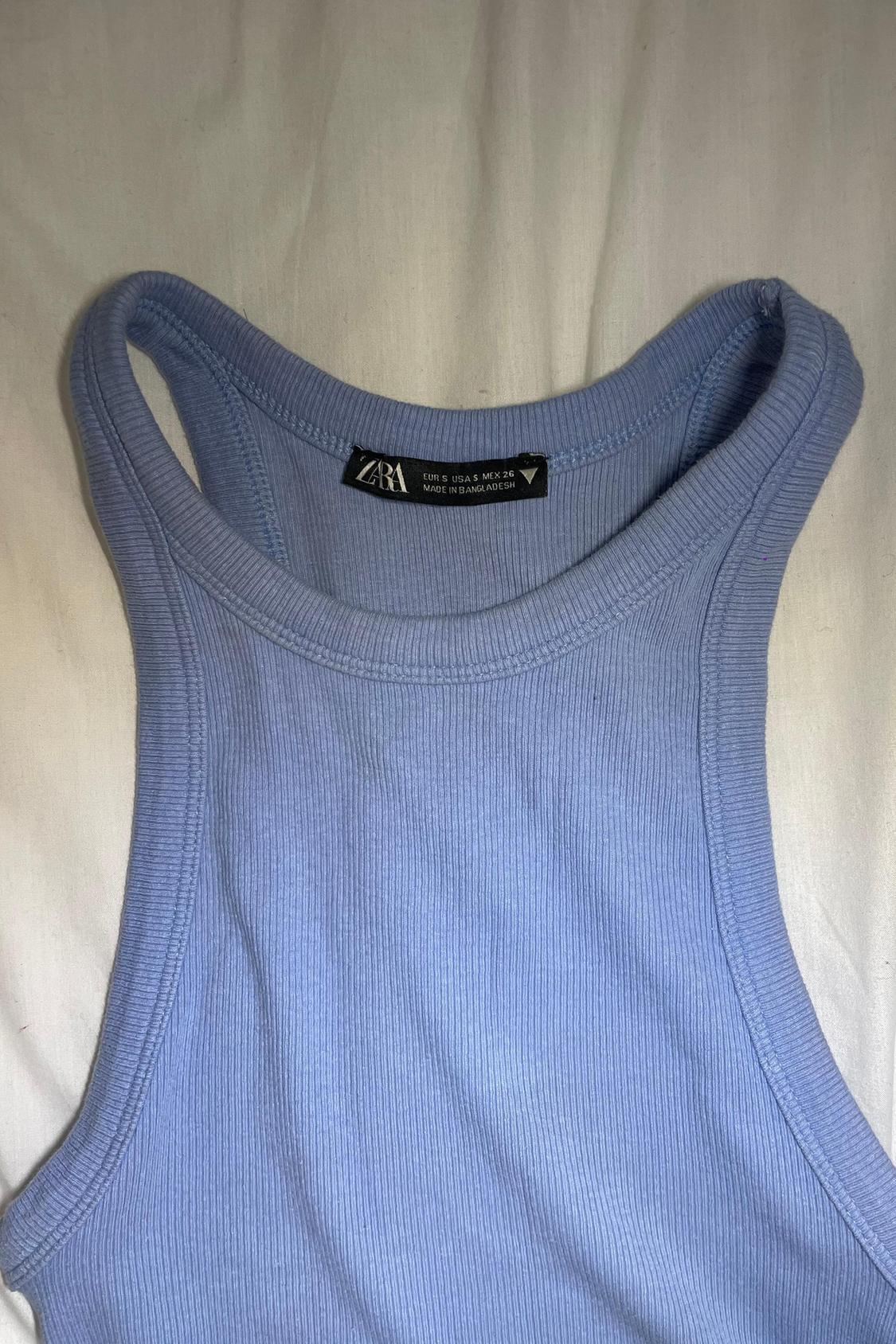 VESTIDO RIB AZUL - Image 2