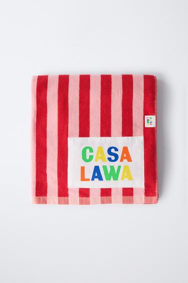 SERVIETTE RAYURES CASA LAWA © X ZARA KIDS - rayures de Zara - Image 3