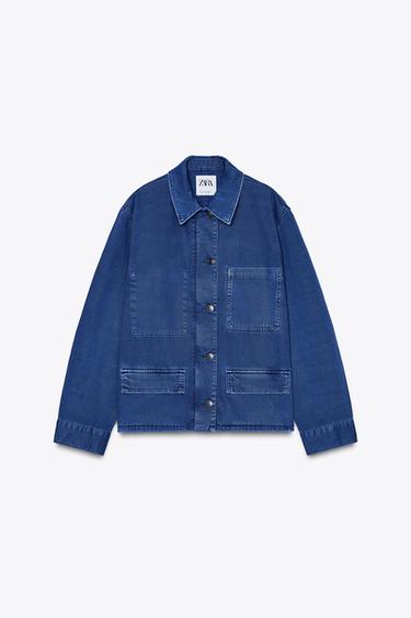 TRF COLOUR DENIM JACKET - Bluish by Zara - Image 0