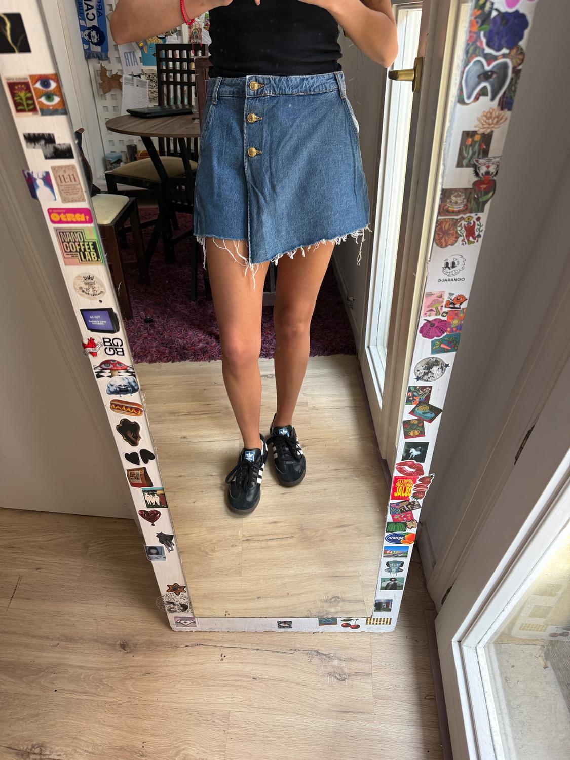 Z1975 CROSSOVER SKORT WITH BUTTONS - Image 4