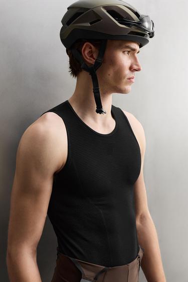 CYCLING TANK TOP X O GRAN CAMIÑO - Black by Zara - Image 4