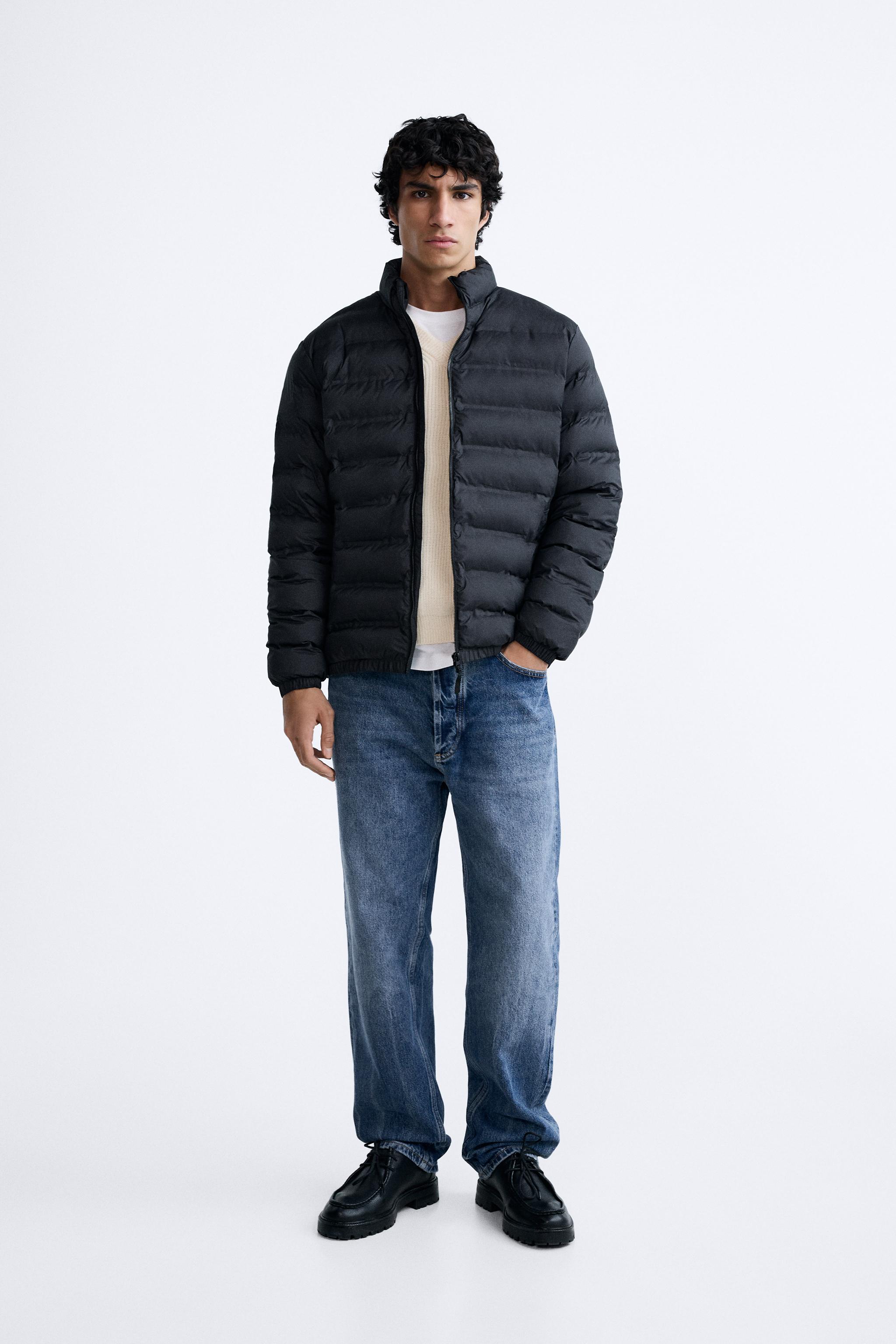 Zara puffer jacket mens 2024 india