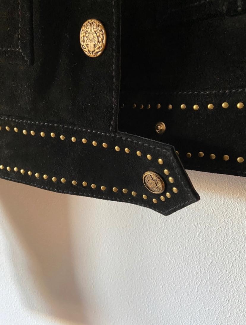 STUDDED CROPPED JACKET - Image 5