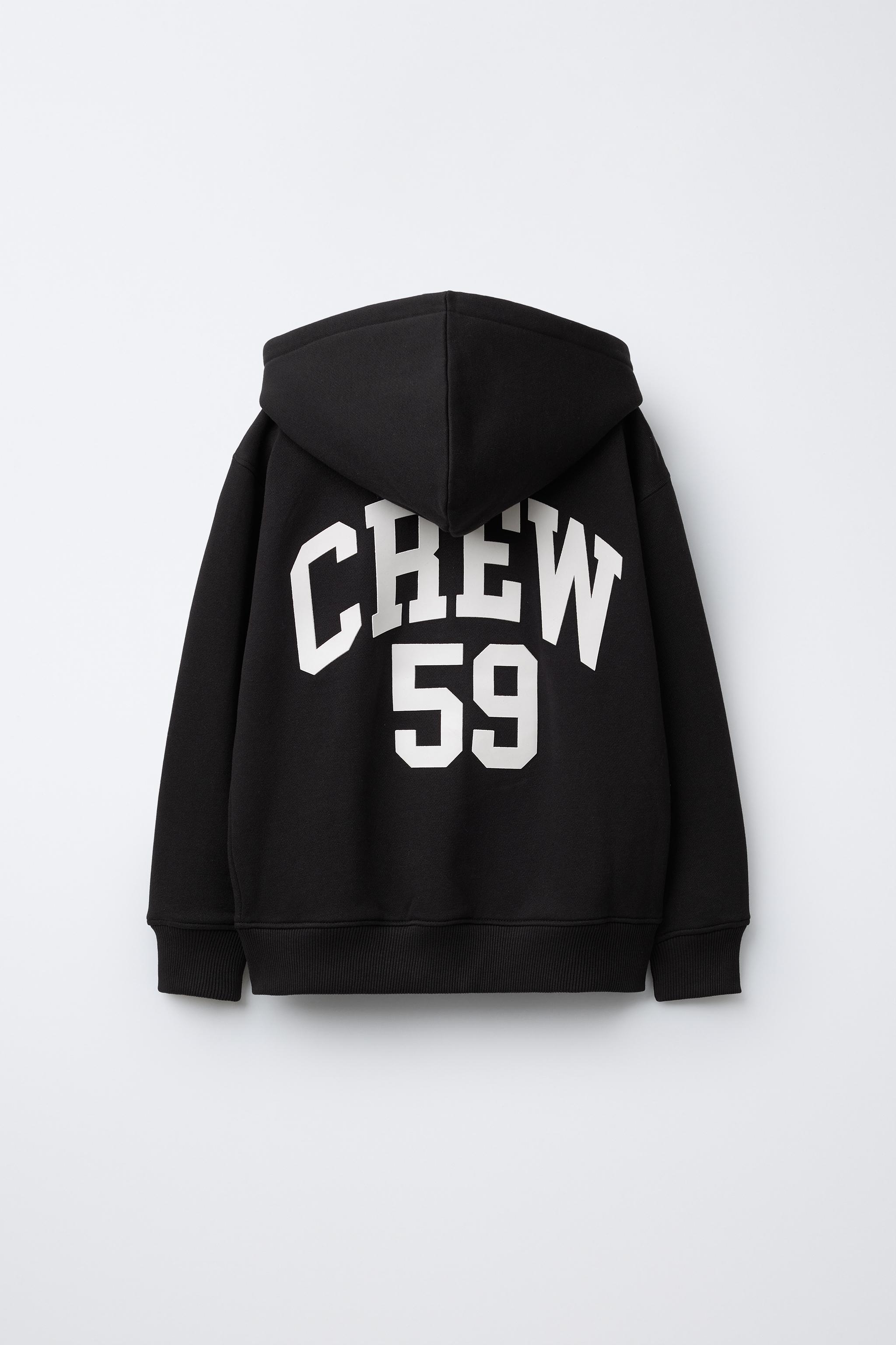 ZIPPERED LABEL JOGGING JACKET