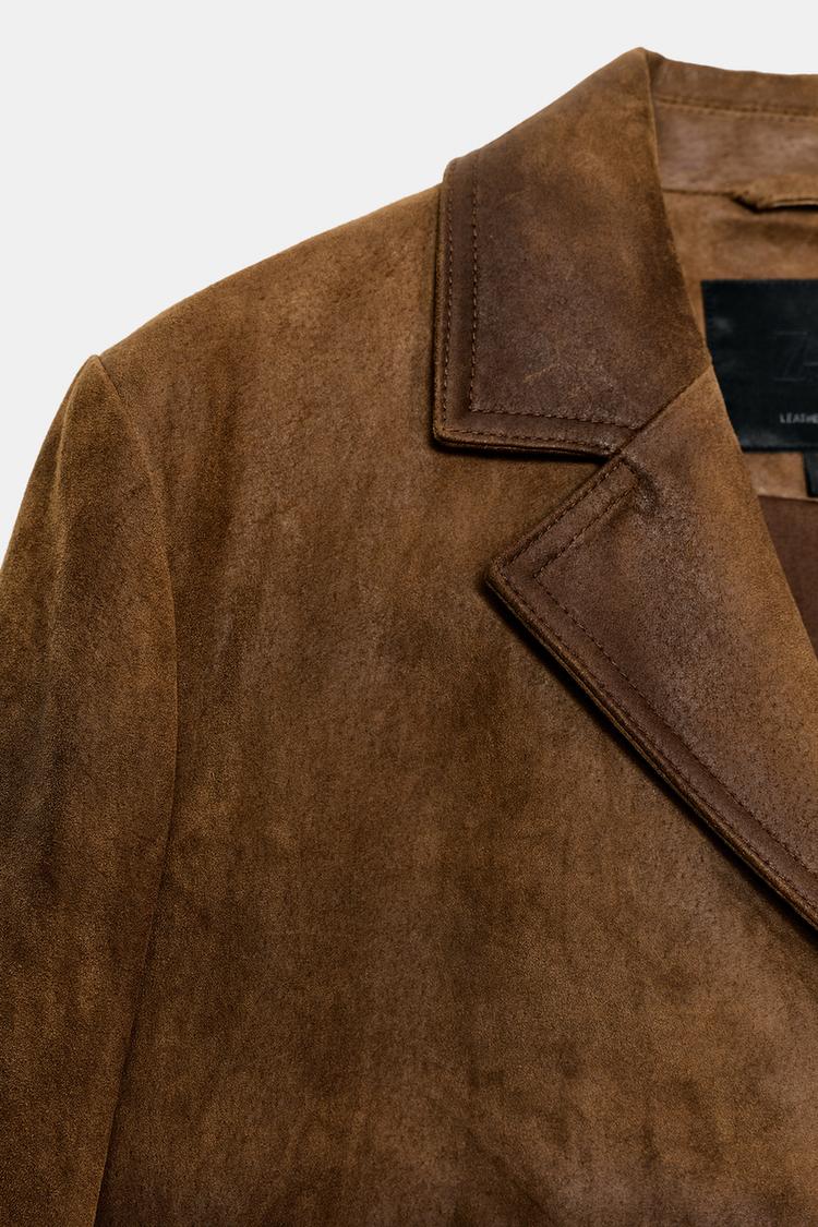 ABRIGO 100% CUERO COLECCIÓN ZW EDICIÓN LIMITADA 6
