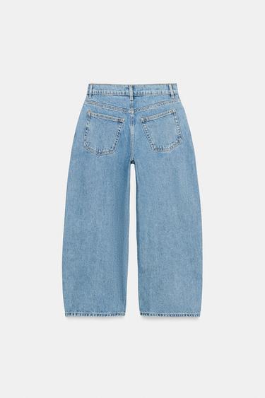 JEAN ZW COLLECTION CAPRI BALLOON TAILLE MOYENNE - Bleu de Zara - Image 6