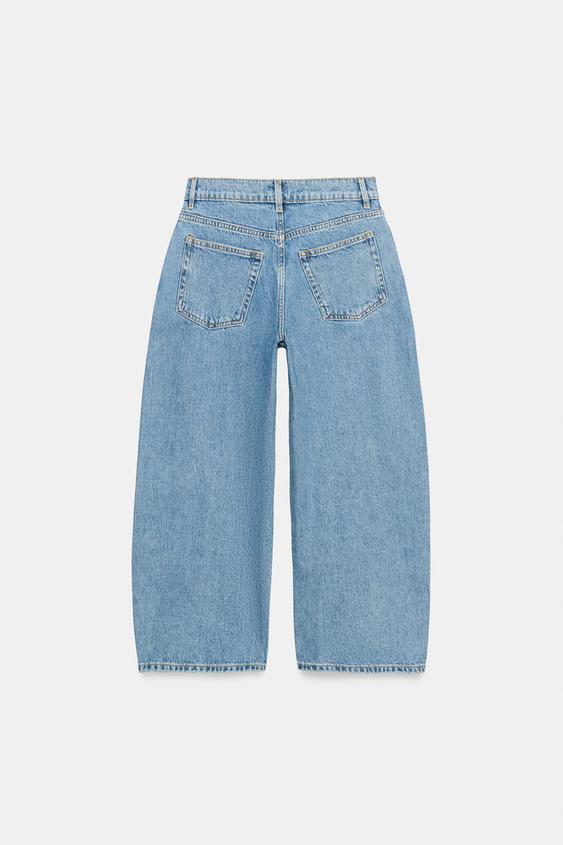 JEAN ZW COLLECTION CAPRI BALLOON TAILLE MOYENNE - Bleu de Zara - Image 6