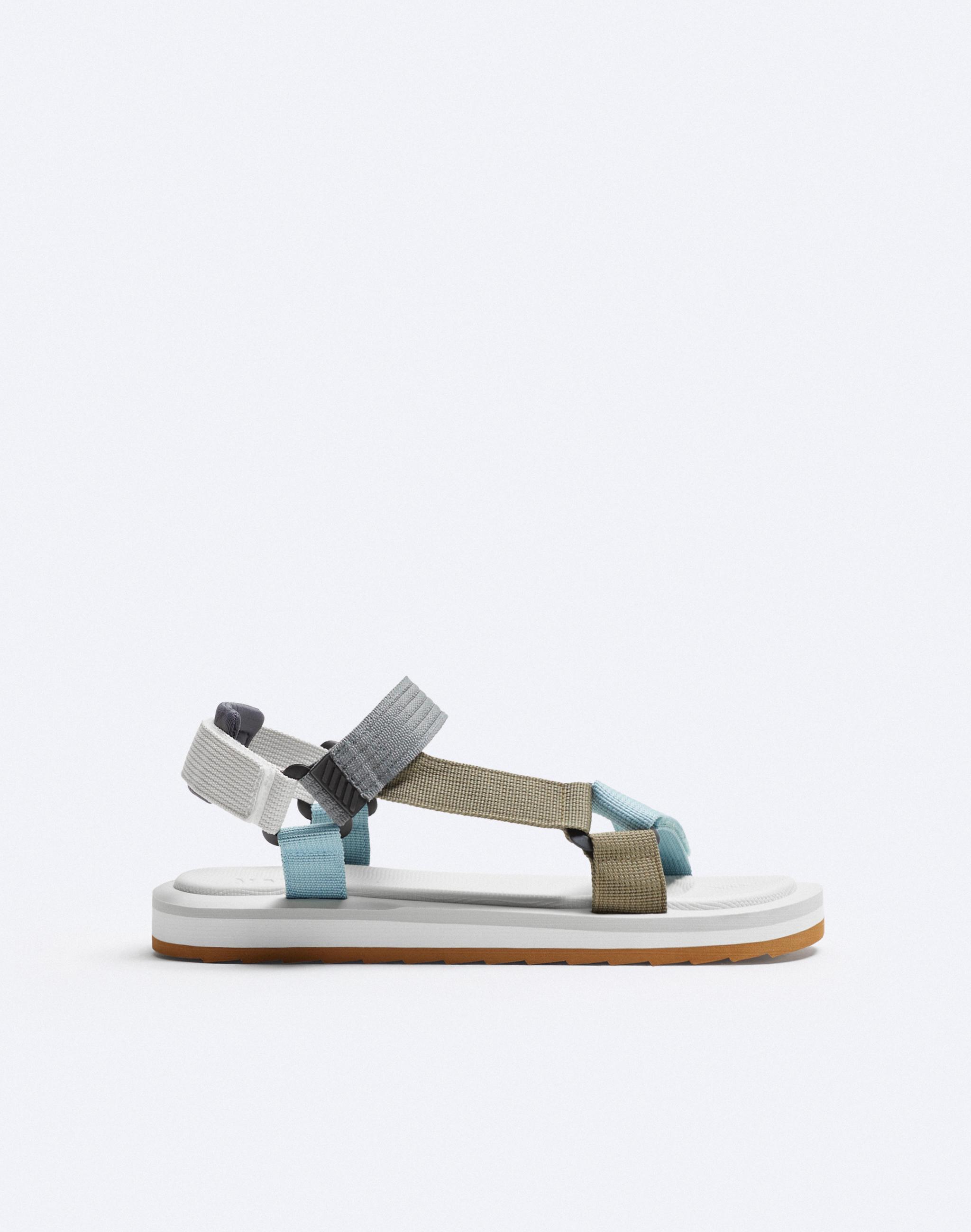 Zara flip best sale flops mens