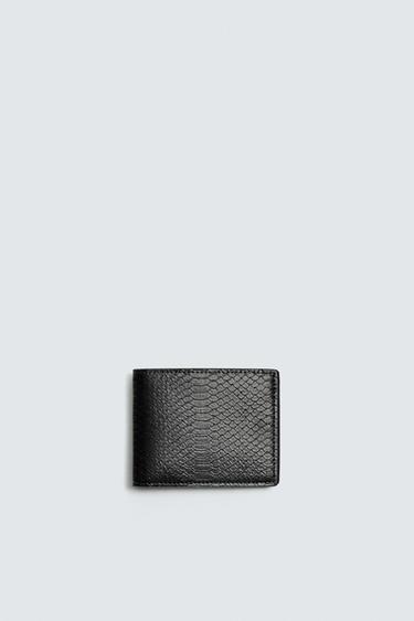 CARTERA GRABADA - Negro de Zara