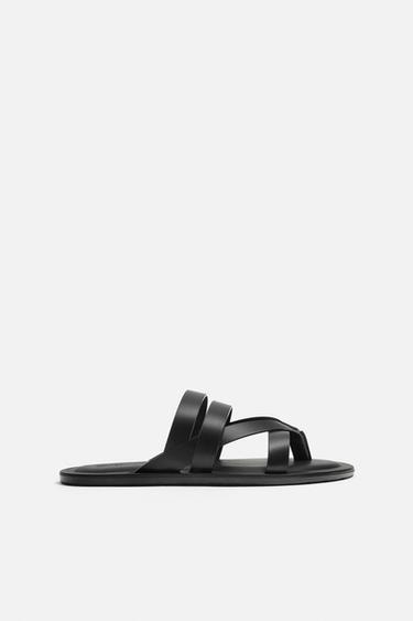 STRAPPY SANDALS - Black by Zara