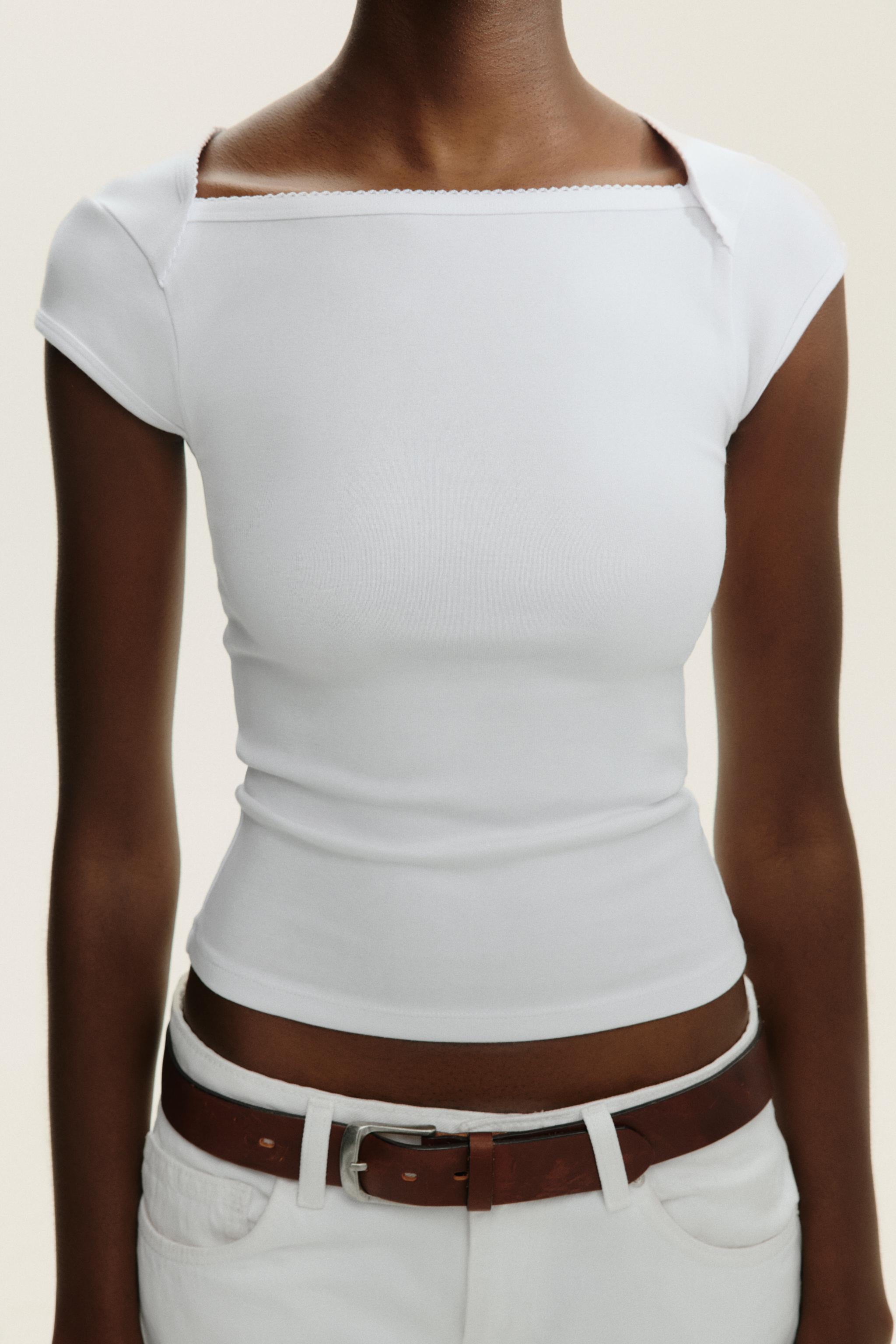 T-SHIRT COTON MODAL