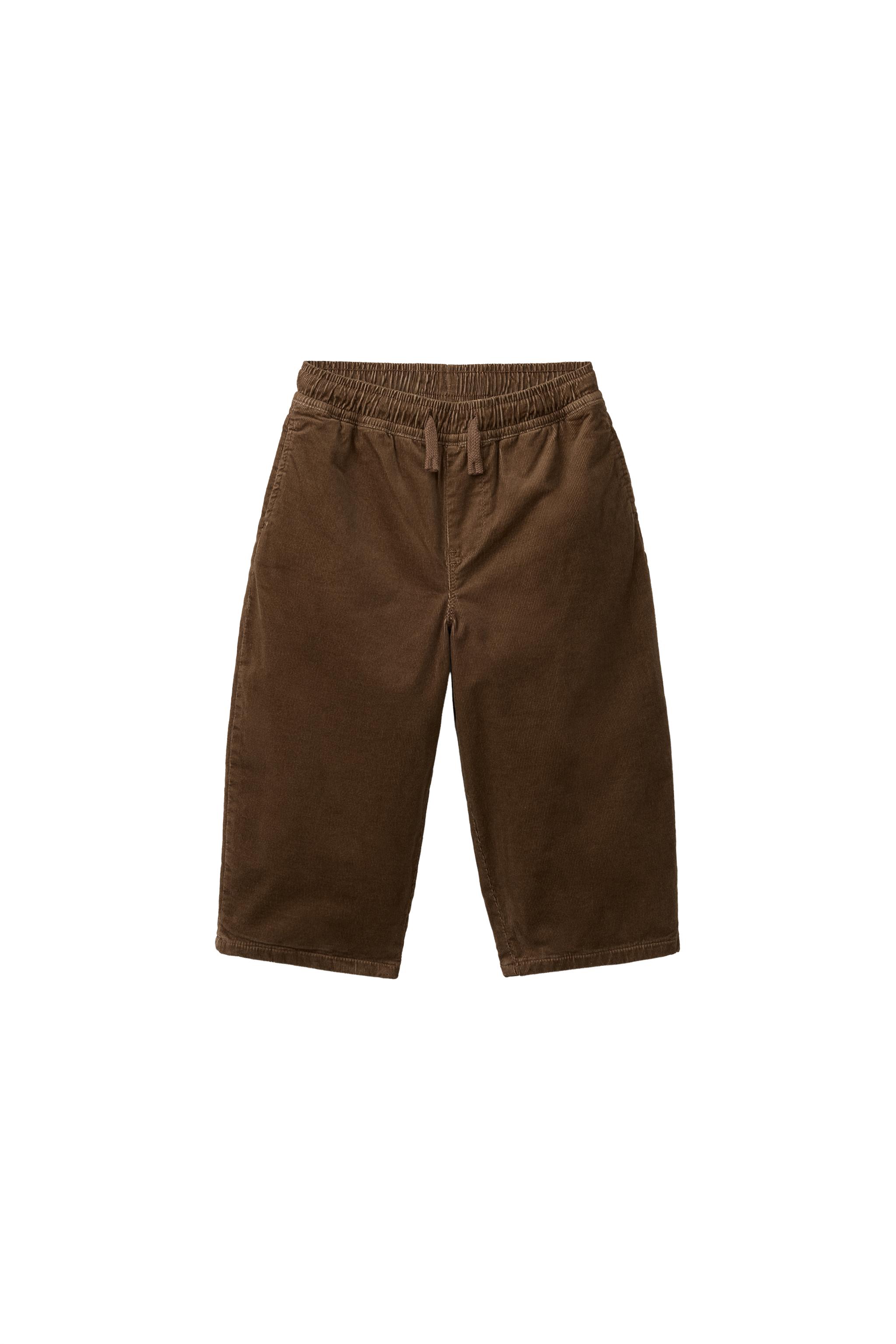 MICROCORDUROY BAGGY PANTS
