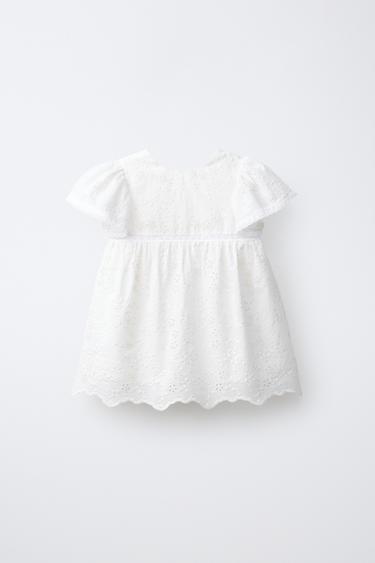 ĐẦM HOA THÊU - Màu trắng từ Zara - Hình ảnh 0