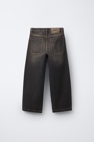 JEAN SKATER SURTEINT - Marron de Zara - Image 1