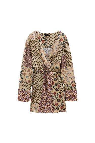 PRINTED JUMPSUIT DRESS