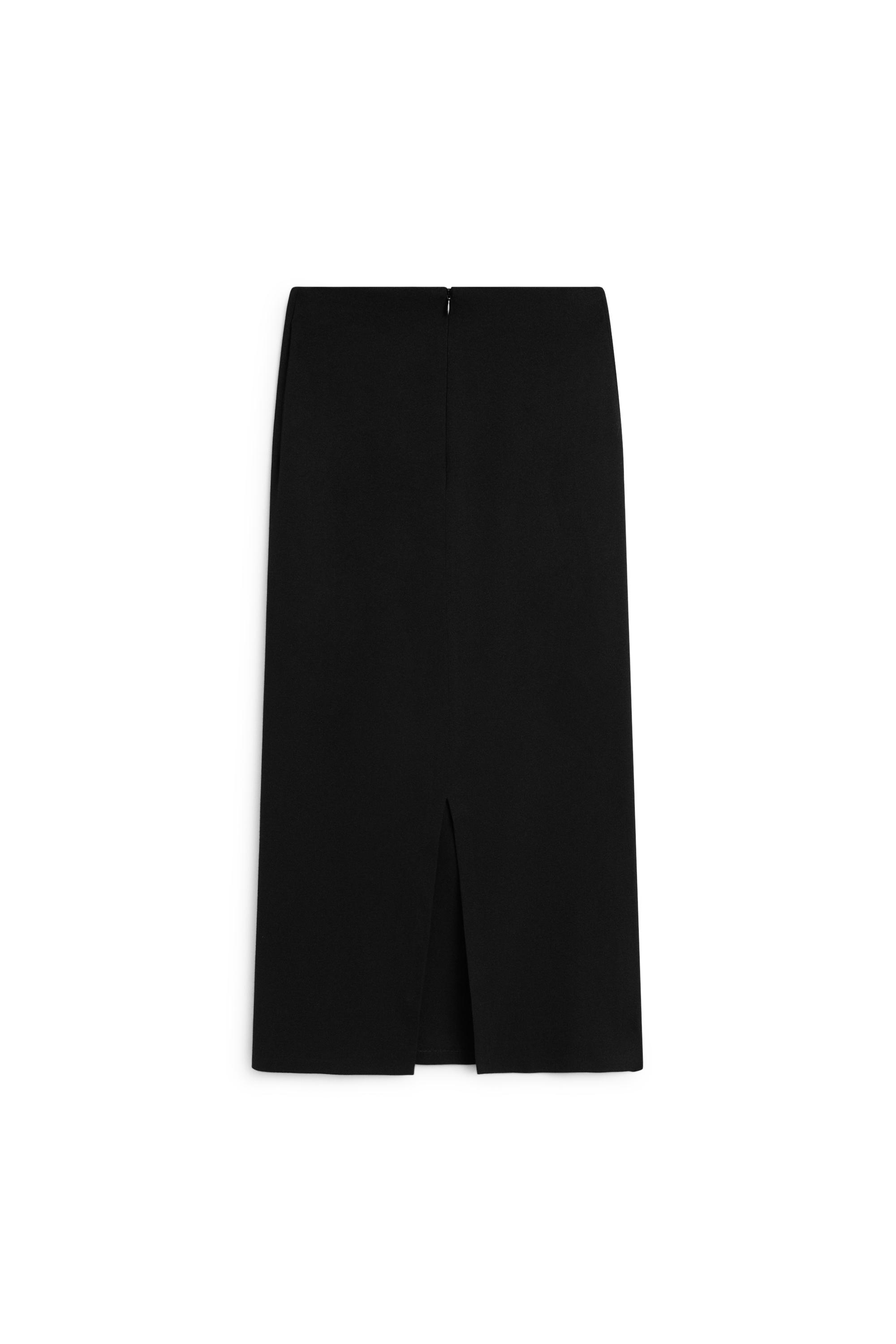 Stretch wool blend long skirt - LIMITED EDITION