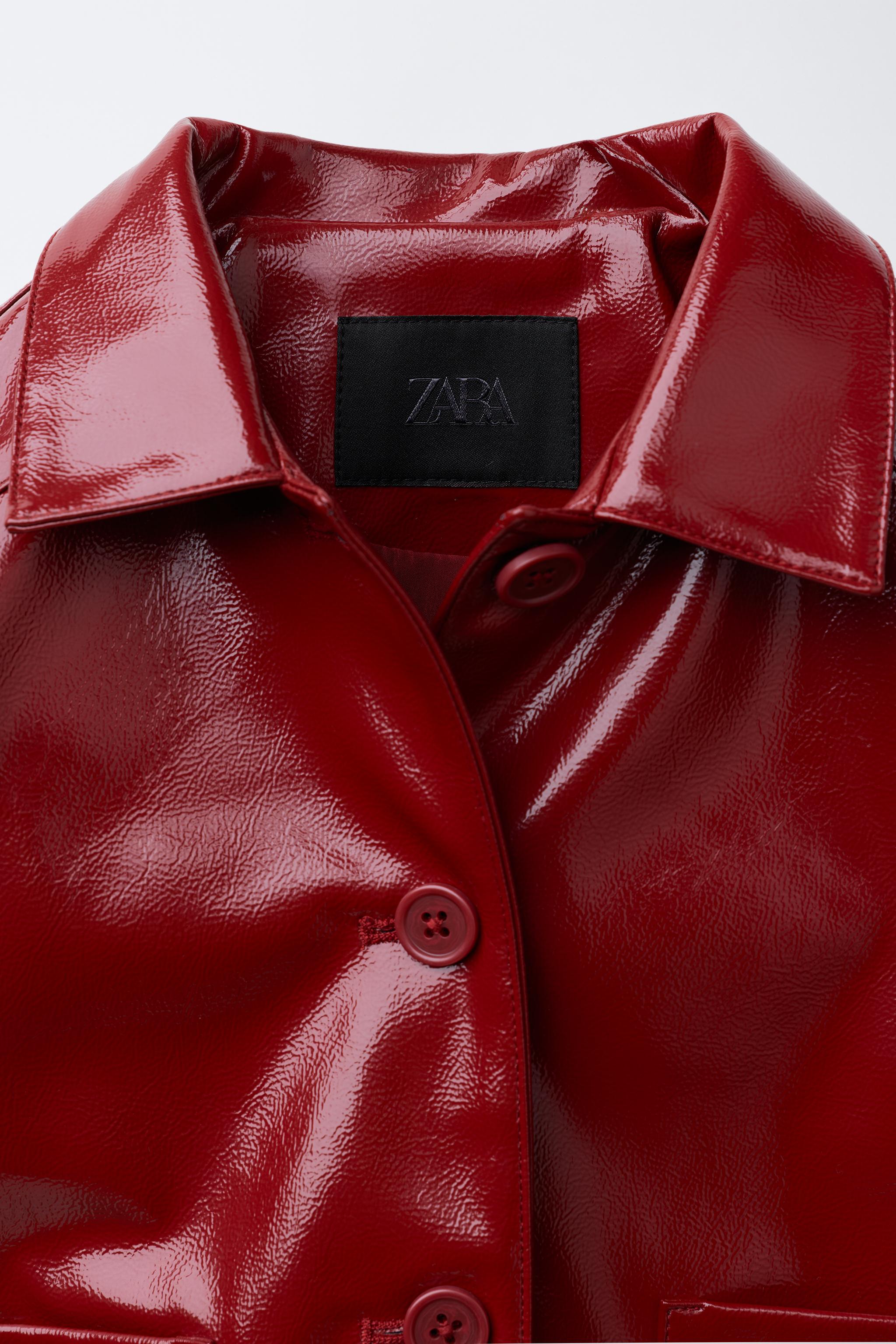 BLOUSON EFFET VERNIS