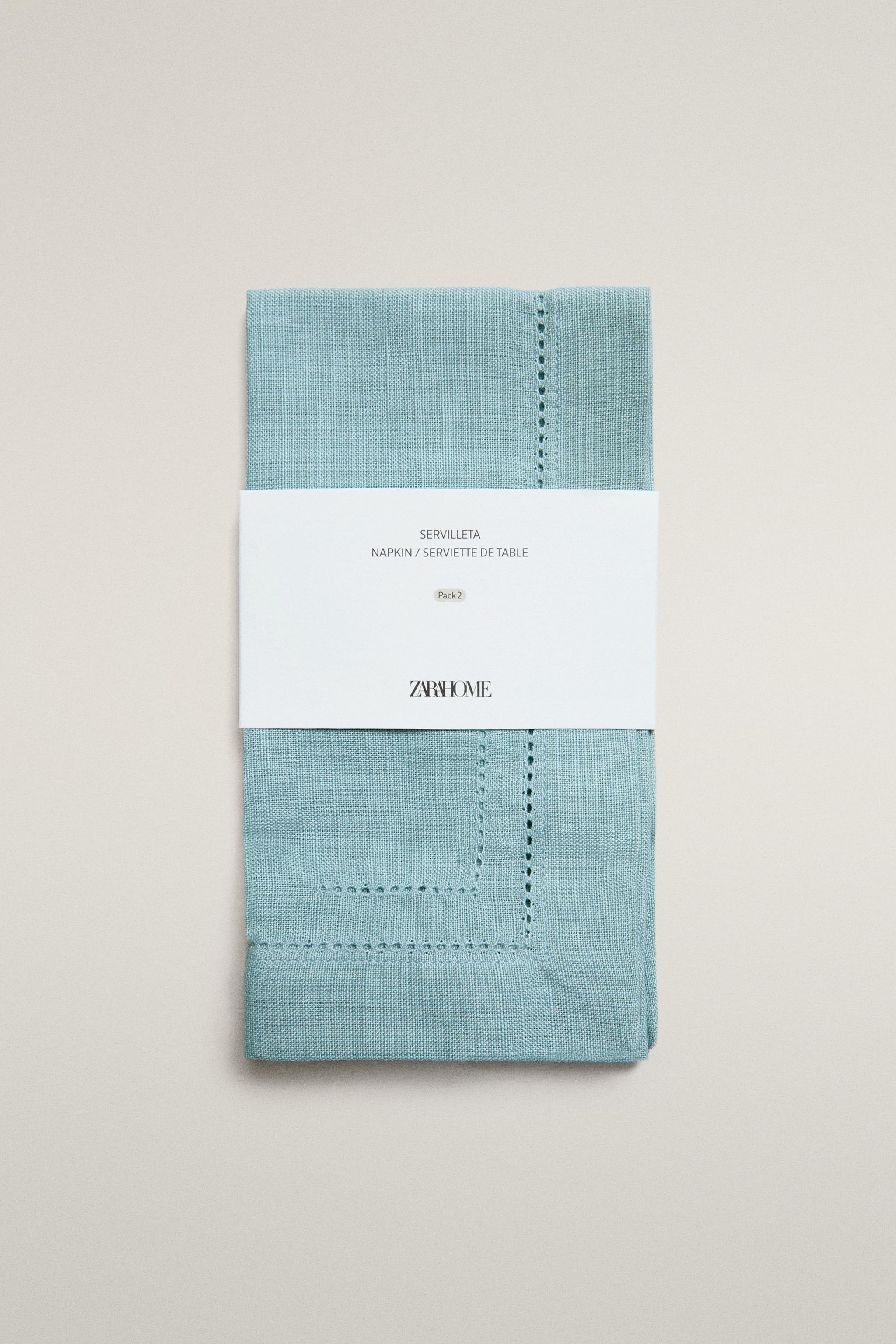 COTTON HEMSTITCHED NAPKINS (PACK OF 2)