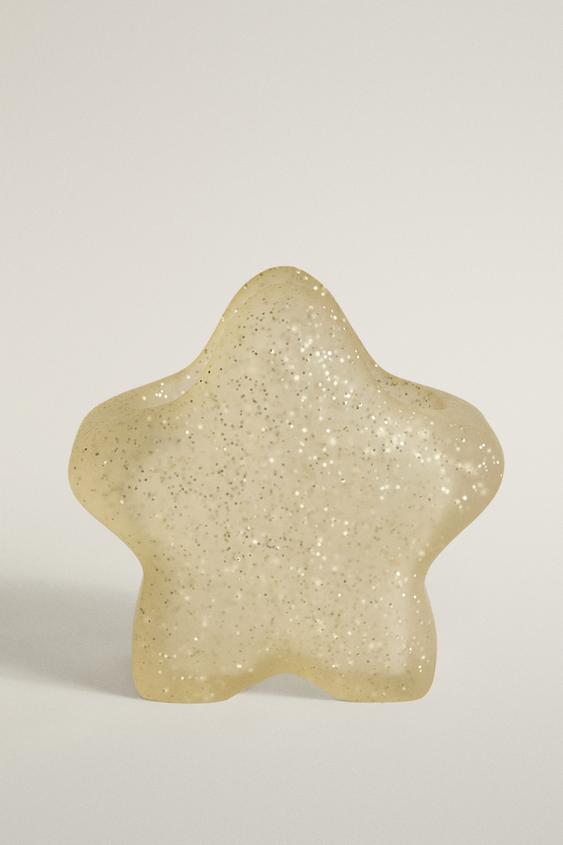 ZAHNBÜRSTENBECHER KINDER STERN GLITZER - Gelb von Zara - Bild 0