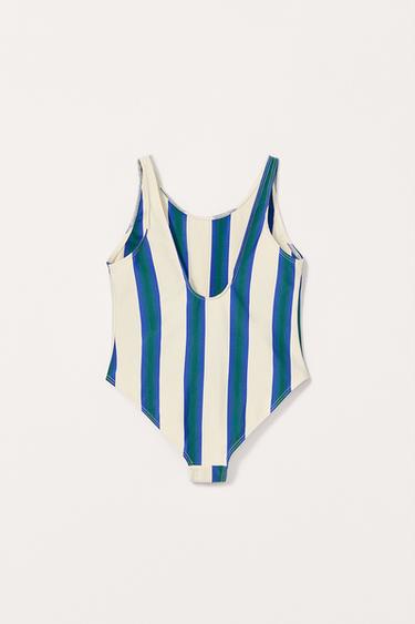 STRIPED LIMITED EDITION SWIMSUIT - striped by Zara - Image 5