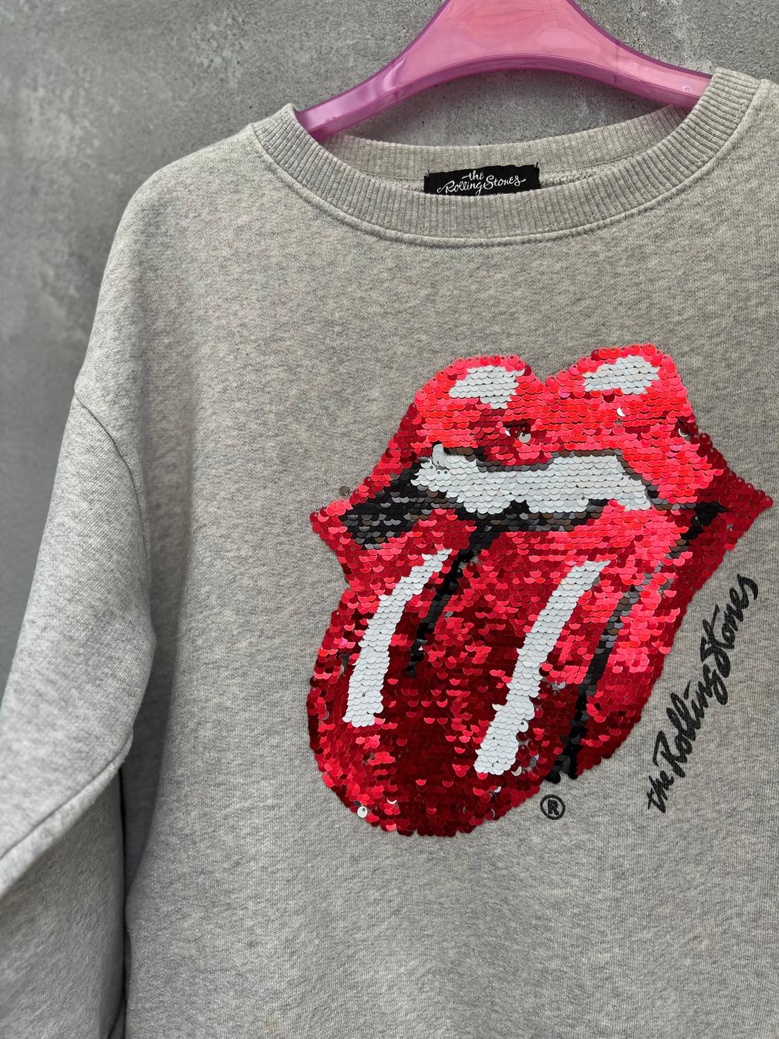 ROLLING STONES SWEATSHIRT WITH DOUBLE SEQUINS - Image 2